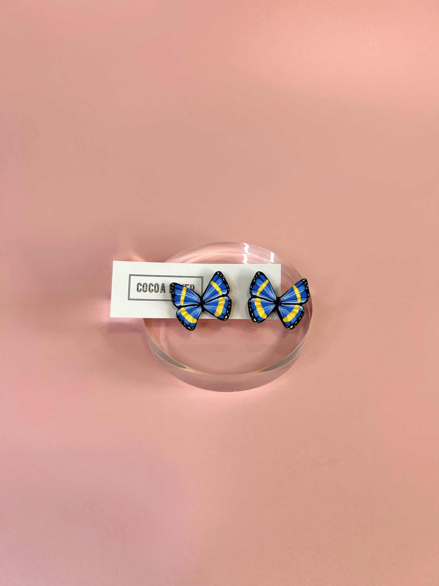 Metamorphosis- Morpho Cypris (full stud .925s)