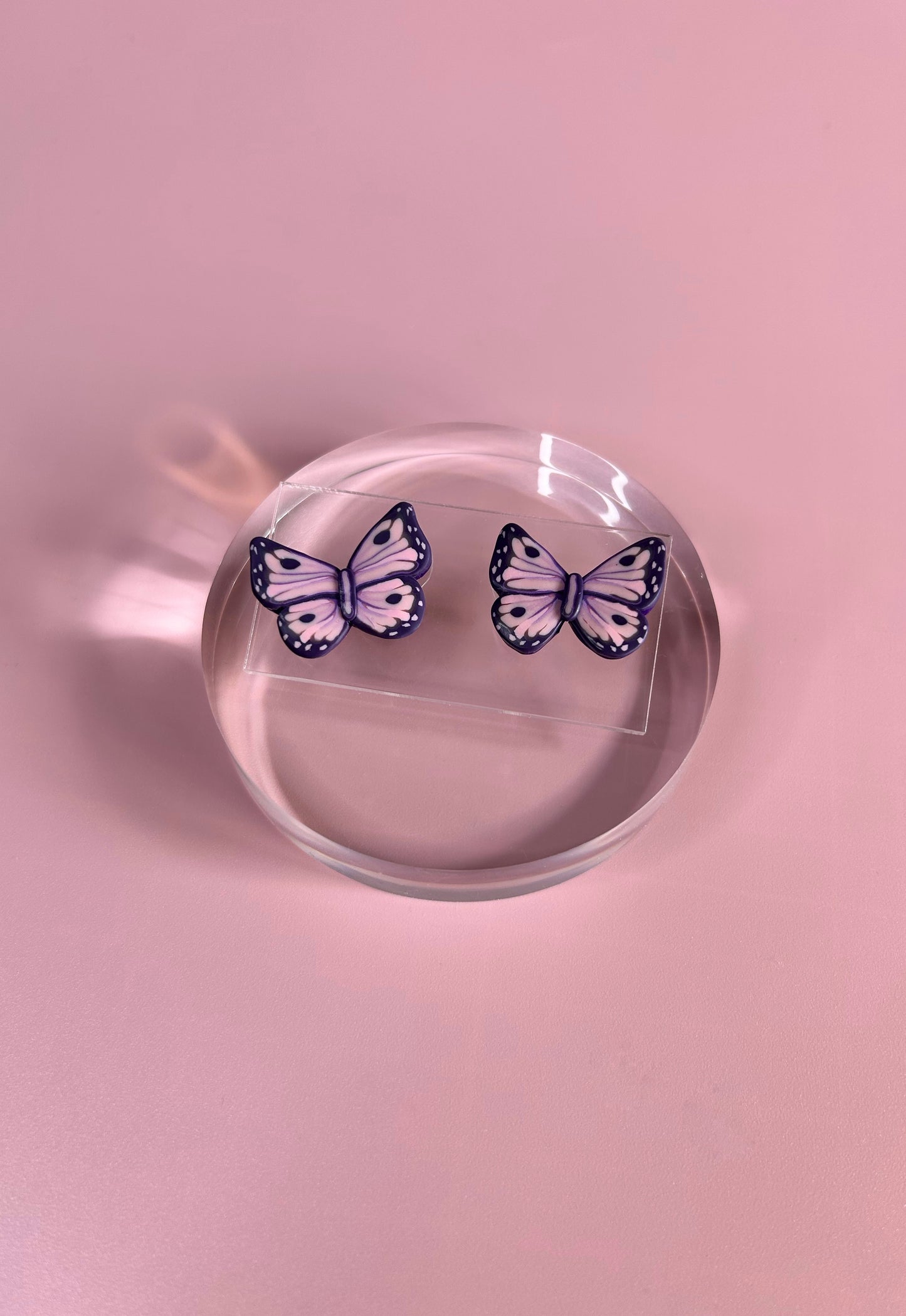Metamorphosis- Pink Spotted (full stud .925s)