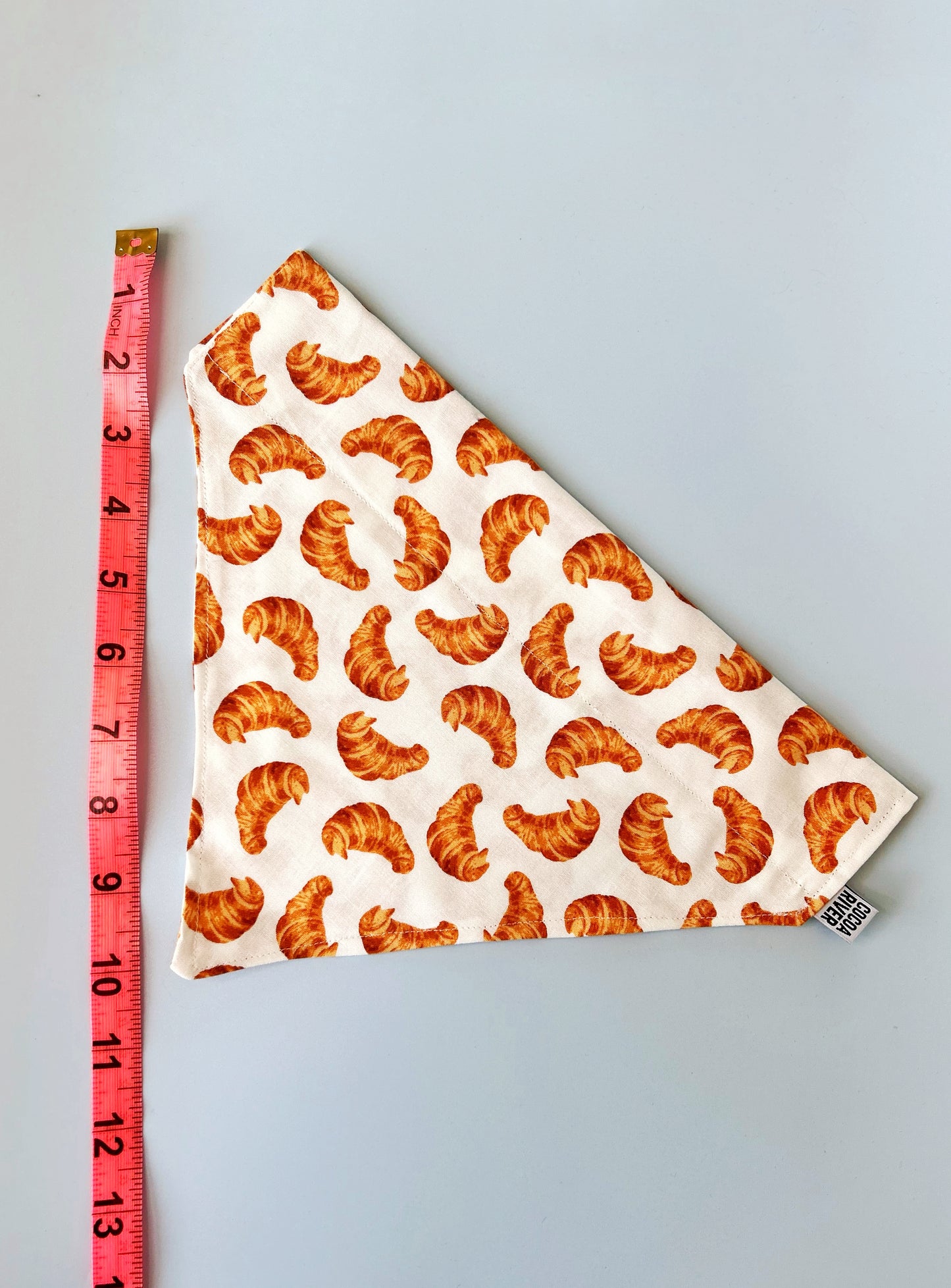 Croissant Pet Bandana & Scrunchie Set (20% Goes to PAW)