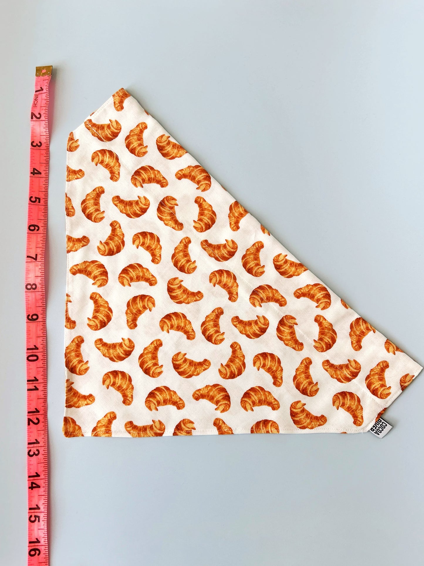 Croissant Pet Bandana & Scrunchie Set (20% Goes to PAW)