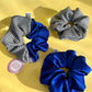 Cobalt Jumbo Scrunchie
