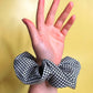 Houndstooth Jumbo Scrunchie